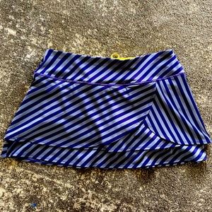 Athleta Striped Skort - Size Small